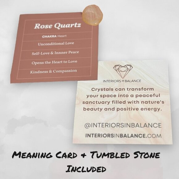 Pink Crystal Bookends Rose Quartz Stone w Natural Black Tourmaline Markings (AM) - Picture 10 of 10